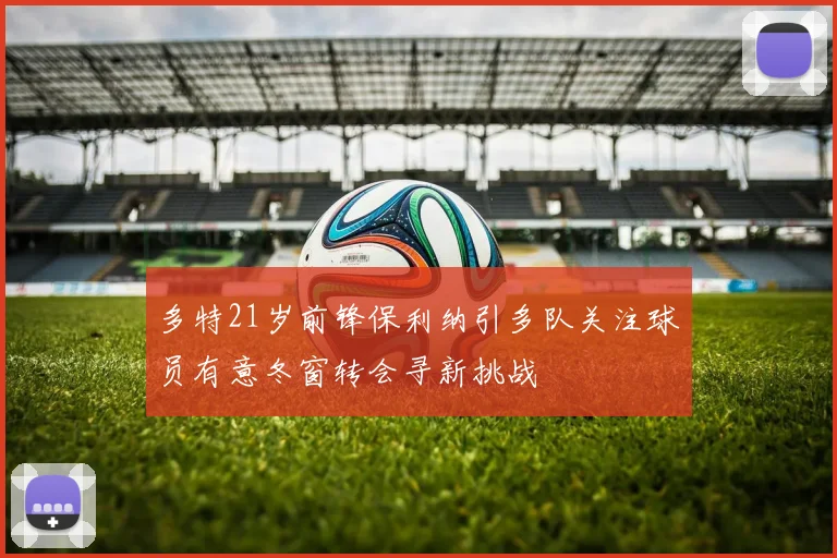 多特21岁前锋保利纳引多队关注球员有意冬窗转会寻新挑战